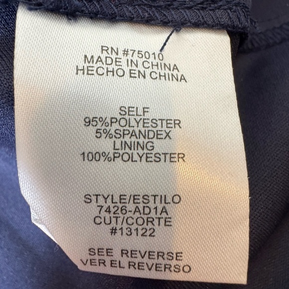 City Studio Navy Backless Bow A-Line Dress size 5 - Picture 12 of 12